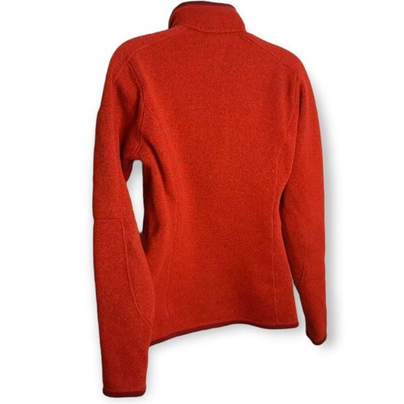 Patagonia Women's Better Sweater 1/4 Zip in Red Delicious sz M - Picture 6 of 9